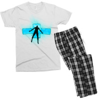 Horror In Space Men's T-shirt Pajama Set | Artistshot