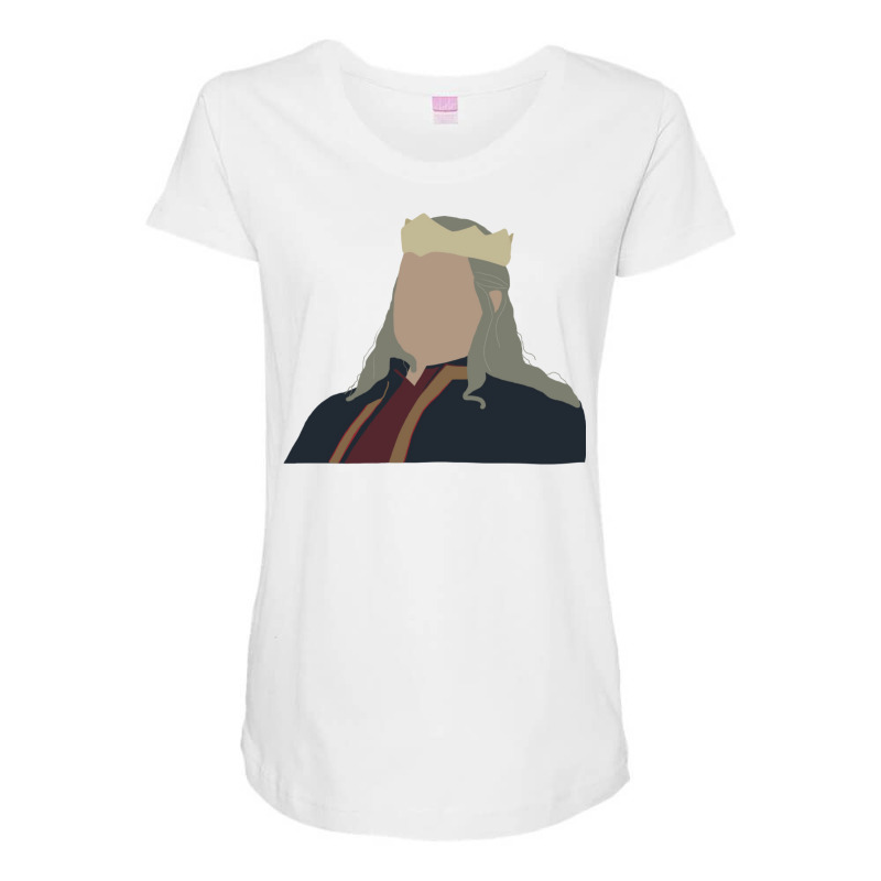 King Viserys Maternity Scoop Neck T-shirt by wifordlacruep | Artistshot