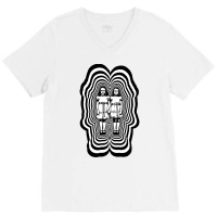 Hypnosis Evil Twins V-neck Tee | Artistshot