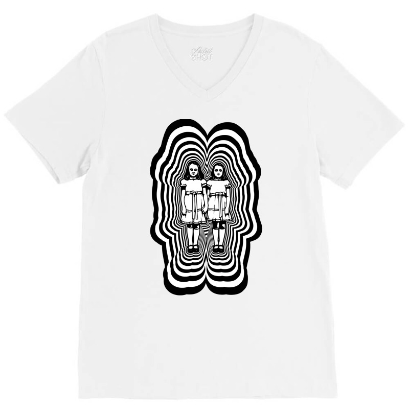 Hypnosis Evil Twins V-neck Tee | Artistshot