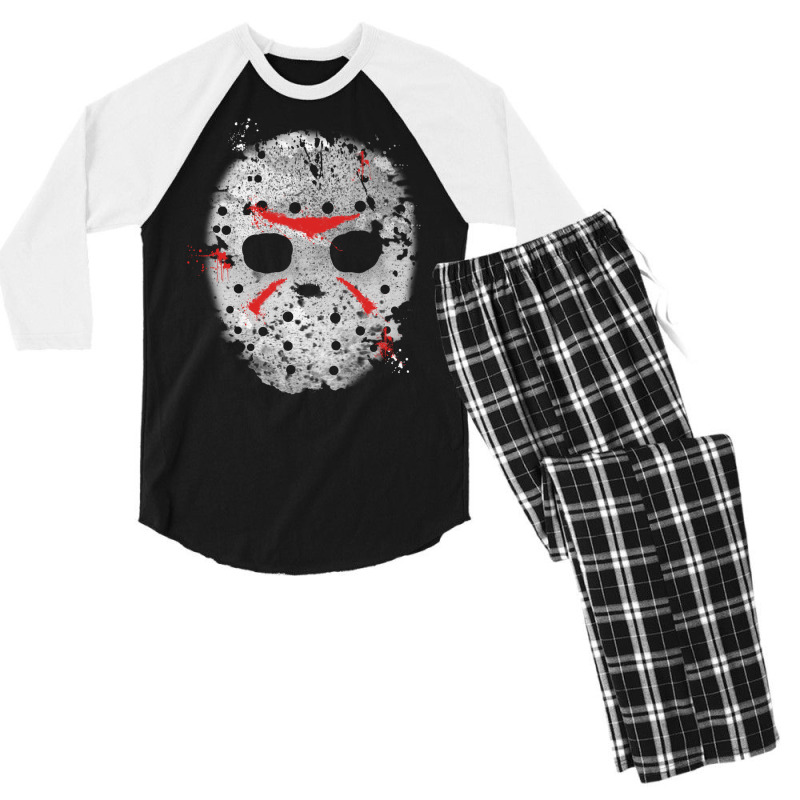 Jason Voorhees 2 Men's 3/4 Sleeve Pajama Set | Artistshot