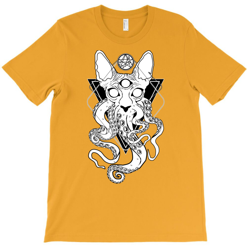 Cathulhu   The Cosmic Tentacle Cat T-Shirt by fiserpoughk | Artistshot