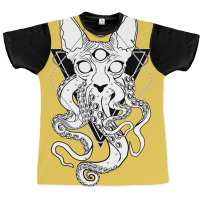 Cathulhu   The Cosmic Tentacle Cat Graphic T-shirt | Artistshot