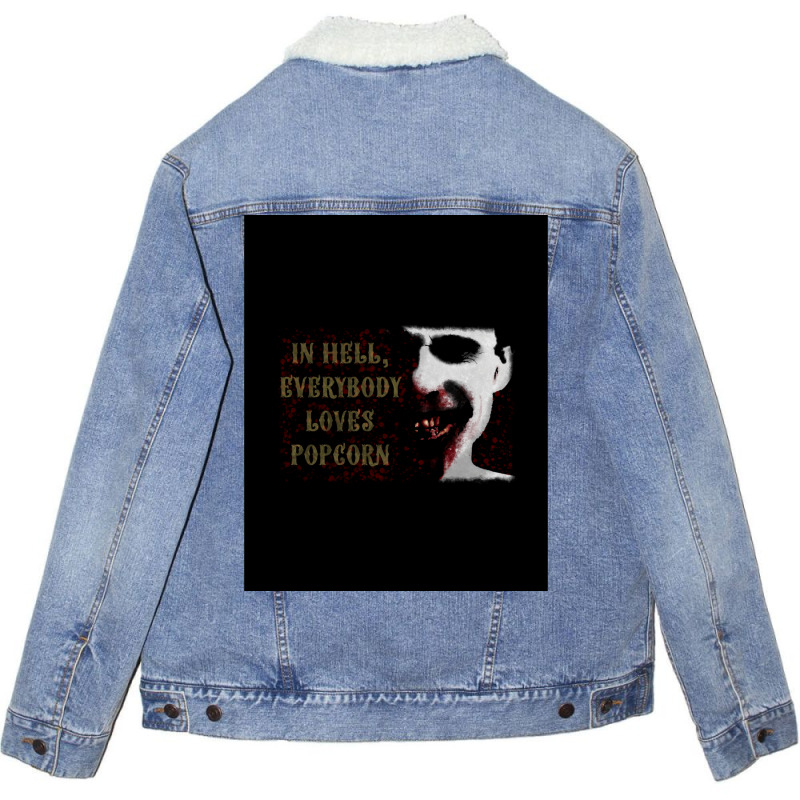 Doom Head 1 Unisex Sherpa-lined Denim Jacket | Artistshot