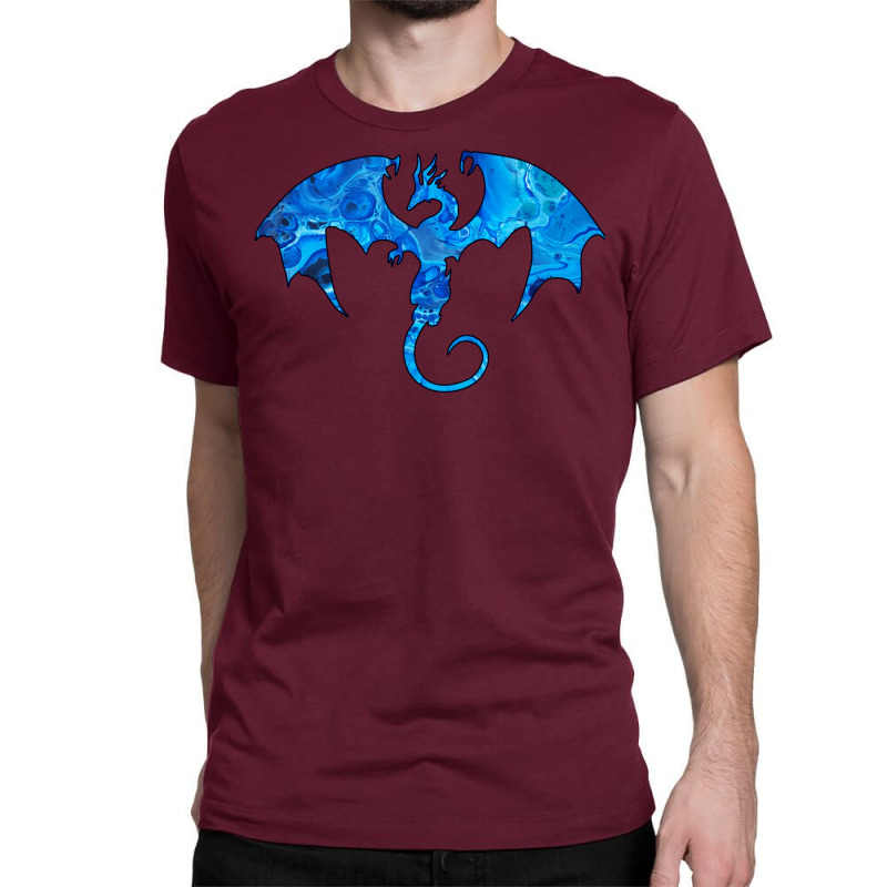 Ice Dragon Classic T-shirt by peatcrascow | Artistshot