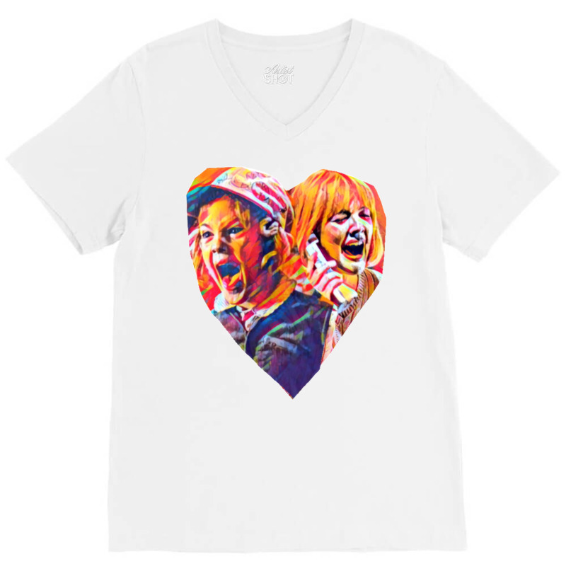 Drew Barrymore V-neck Tee | Artistshot