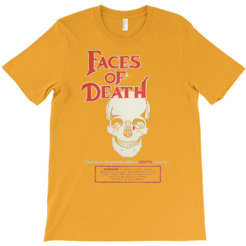 Faces Of Death   Cover Art（1978）☆vhsgasm Vid T-shirt | Artistshot