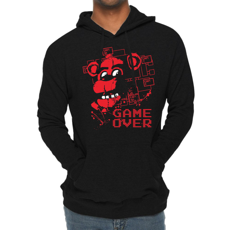 Five Nights At Freddy's Pizzeria Game Over Lightweight Hoodie | Artistshot