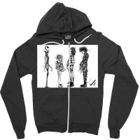 Horror Zipper Hoodie | Artistshot