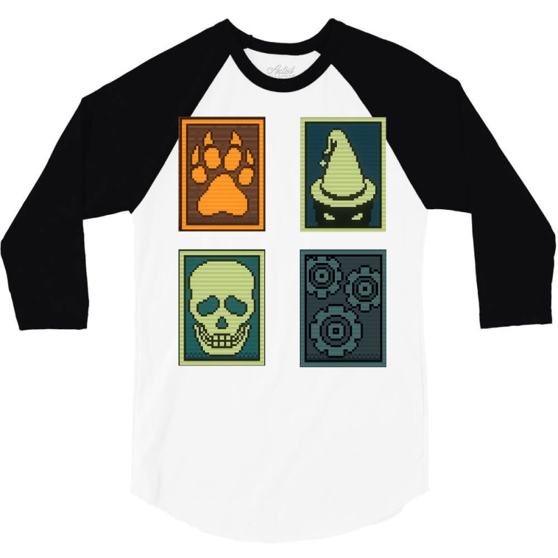 Inscryption Psychological Horror Card Categories G 3/4 Sleeve Shirt | Artistshot