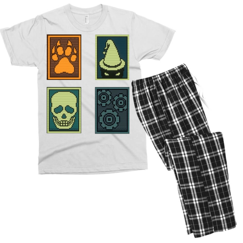 Inscryption Psychological Horror Card Categories G Men's T-shirt Pajama Set | Artistshot