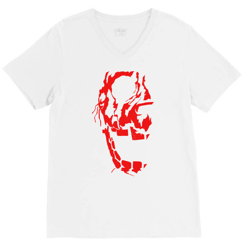 Mark Of Springtrap (red) V-neck Tee | Artistshot