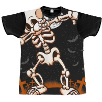 Halloween Shirts For Boys Kids Girl Dabbing Skelet Graphic T-shirt | Artistshot