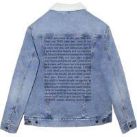 Hereditary Toni Collette Speech 1 Unisex Sherpa-lined Denim Jacket | Artistshot