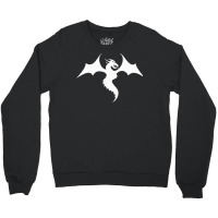 White Dragon King Crewneck Sweatshirt | Artistshot