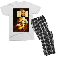 Lady With An Ermine Jack Nicholson Art 2 Men's T-shirt Pajama Set | Artistshot