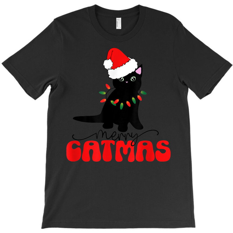 Christmas Cat Merry Catmas Cute Christmas T-shirt | Artistshot