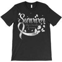 Butterfly Survivor Sleep Disorders Awareness T-shirt | Artistshot