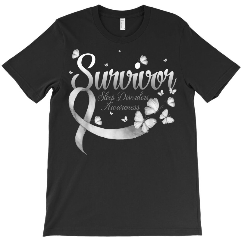 Butterfly Survivor Sleep Disorders Awareness T-shirt | Artistshot