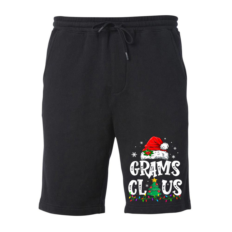 Grams Claus Matching Family Christmas Pajama Santa Fleece Short | Artistshot