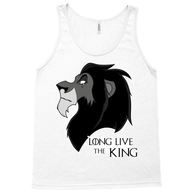 Long Live The King Tank Top by laneysaxel | Artistshot