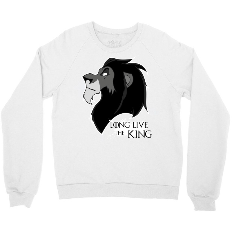 Long Live The King Crewneck Sweatshirt by laneysaxel | Artistshot