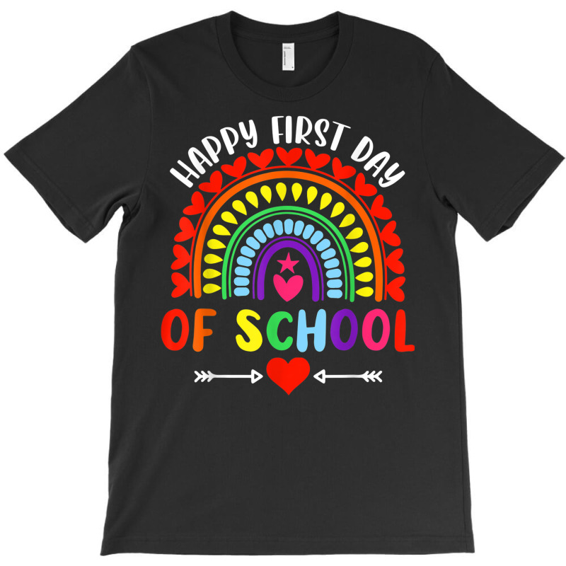 Happy First Day Of School T-shirt | Artistshot