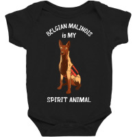 Belgian Malinois Spirit Animal Beglian Malinois Do Baby Bodysuit | Artistshot