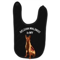 Belgian Malinois Spirit Animal Beglian Malinois Do Baby Bibs | Artistshot