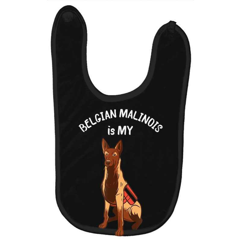 Belgian Malinois Spirit Animal Beglian Malinois Do Baby Bibs by Scout | Artistshot