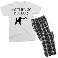 Mother Of Poodles (black) Men's T-shirt Pajama Set | Artistshot