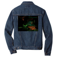 Never Tickle A Sleeping Dragon Men Denim Jacket | Artistshot