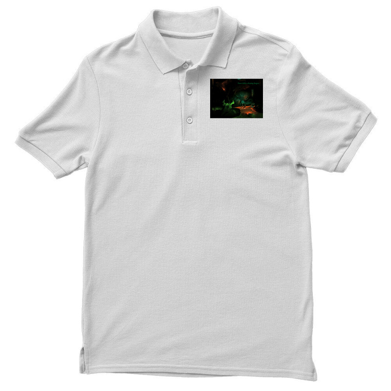 Never Tickle A Sleeping Dragon Men's Polo Shirt by mallekquider1 | Artistshot