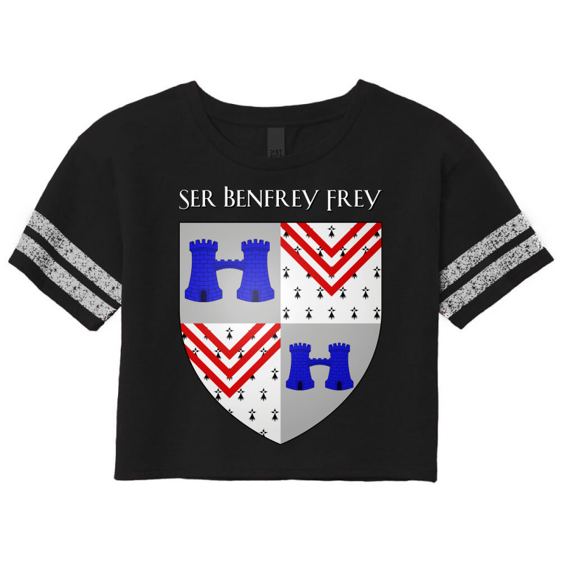 Ser Benfrey Frey Coat Of Arms Heraldry Sigil   A S Scorecard Crop Tee | Artistshot