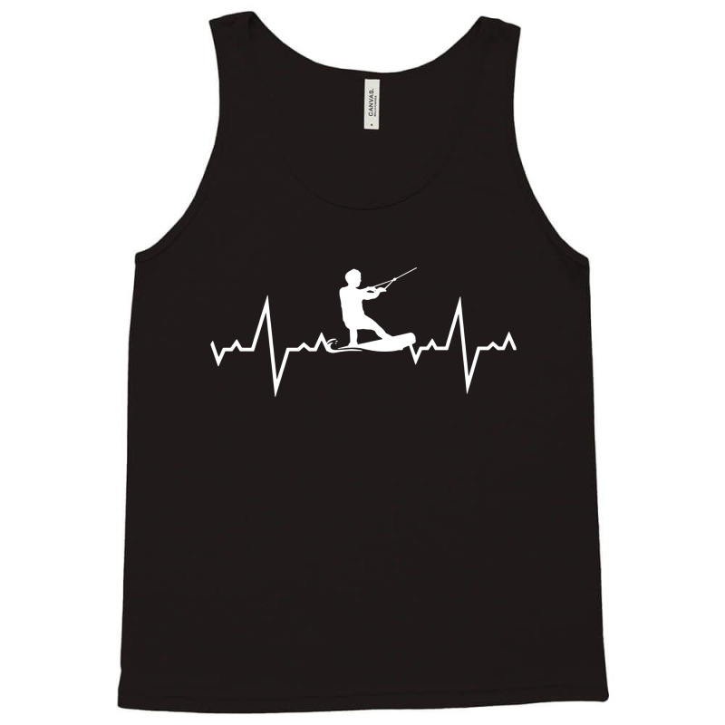 Wakeboarding Heart Beats Tank Top | Artistshot