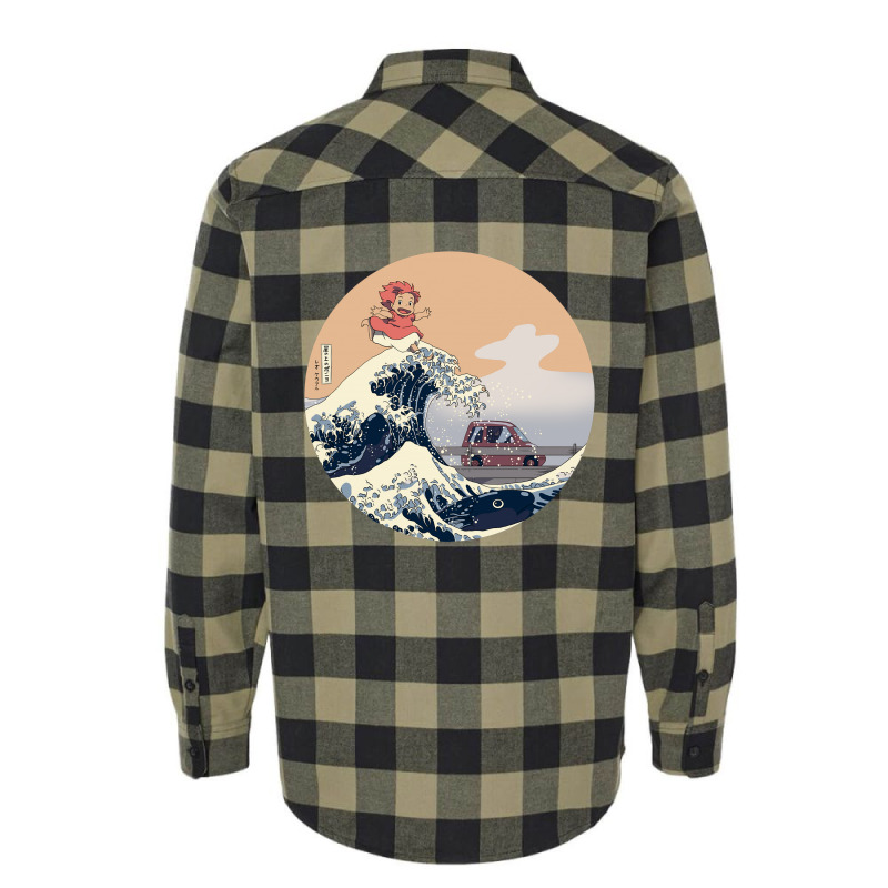 Studio Ghibli Flannel Shirt by mazikos | Artistshot