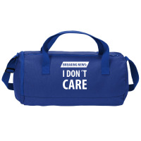 Breaking News I Dont Care | Funny Sayings Duffel Bag | Artistshot