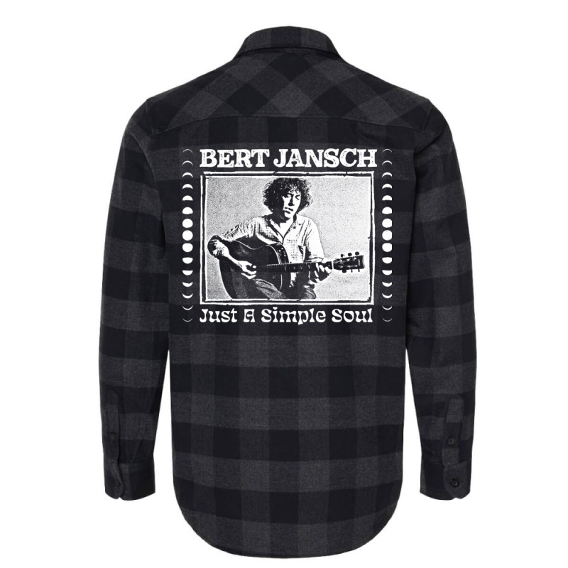 Bert Jansch  Retro Style Folk Music Design Flannel Shirt by lyxellseradjq | Artistshot