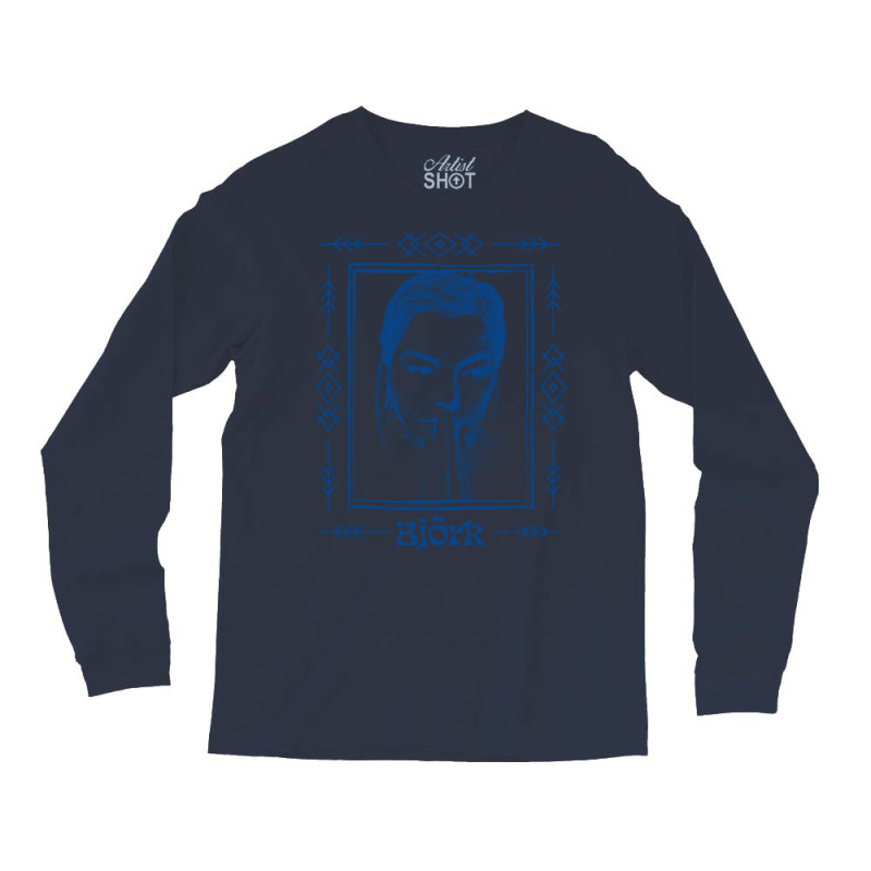 Björk  Vintage Style Aesthetic Fan Art Design4 Long Sleeve Shirts by delhayeidai | Artistshot