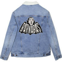 Barnabas Collins Vintage Dracula Vampire Horror Mo Unisex Sherpa-lined Denim Jacket | Artistshot