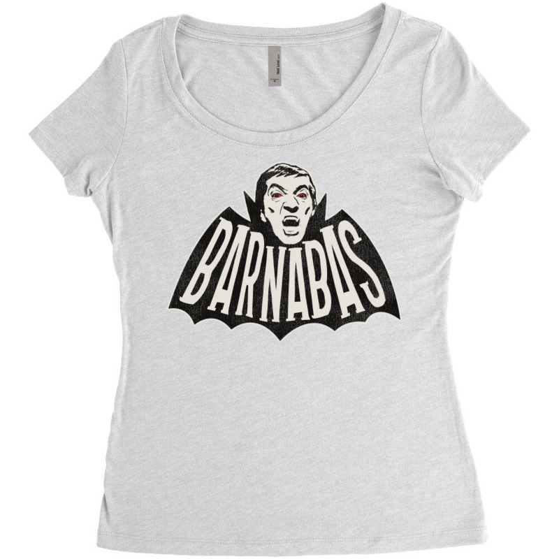 Barnabas Collins Vintage Dracula Vampire Horror Mo Women's Triblend Scoop T-shirt by xaqaniportv | Artistshot