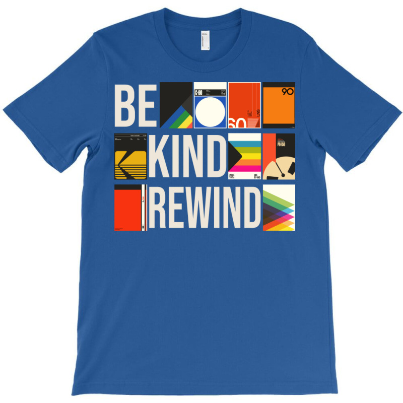 Be Kind Rewind  Vhs 80s Nostalgia Dark Theme T-Shirt by xaqaniportv | Artistshot