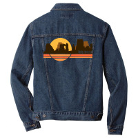 Big Bend National Park Retro 70s Tourist Souvenir Men Denim Jacket | Artistshot