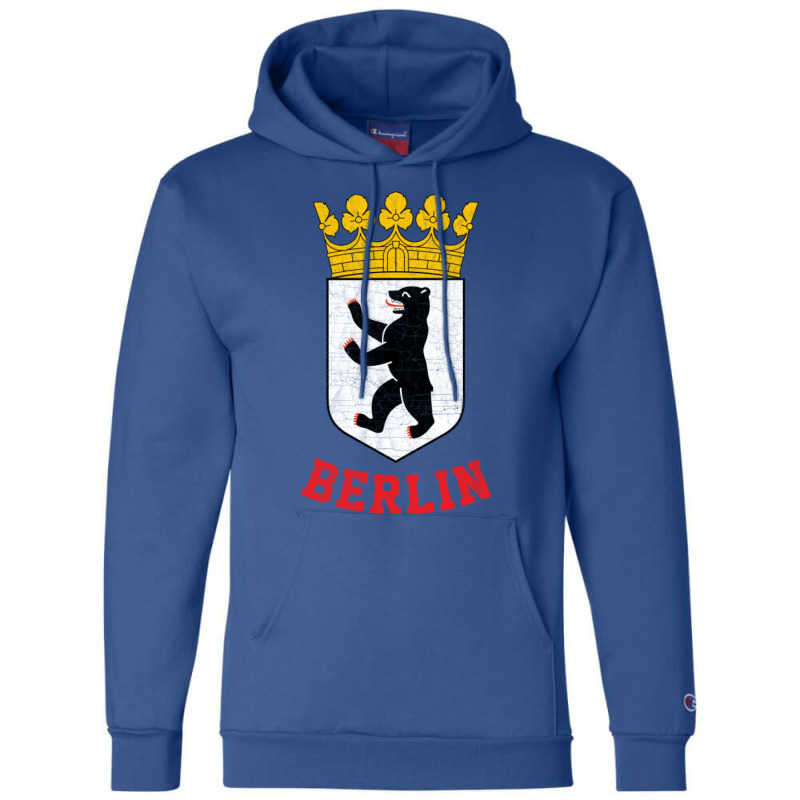 Berlin, Germany   Vintage Style Design Champion Hoodie | Artistshot