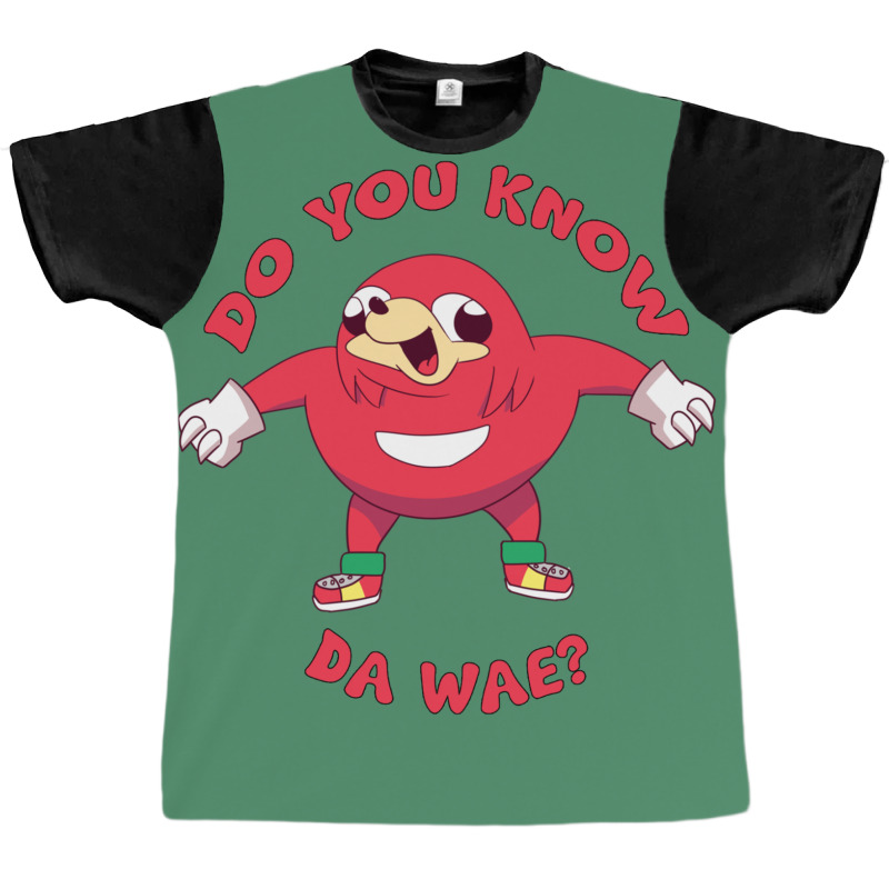 Ugandan Knuckles Do You Know Da Wae Graphic T-shirt by tshiart | Artistshot