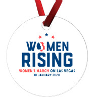 Women's Rising   Women's March On Las Vegas 2 Ornament | Artistshot