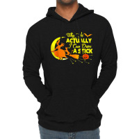 Why Yes Actually I Can Drive A Stick Halloween Wit Lightweight Hoodie | Artistshot