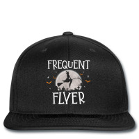 Frequent Flyer Witch Funny Halloween Witches Costu Printed Hat | Artistshot