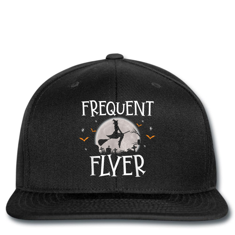 Frequent Flyer Witch Funny Halloween Witches Costu Printed Hat | Artistshot