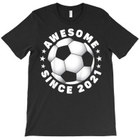 Kids 1st Birthday Awesome Since 2021 1 Years Old S T-shirt | Artistshot